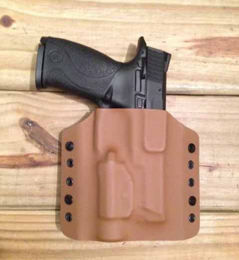 (image for) Custom Light Bearing Holster - OWB High Guard - Click Image to Close