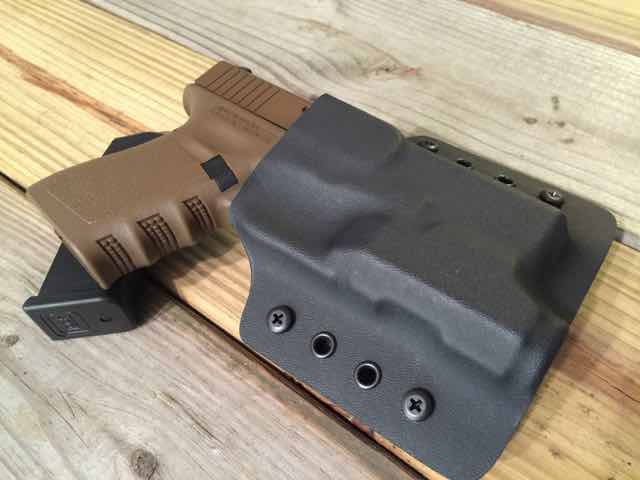 (image for) Custom Light Bearing Holster - OWB Contour - Click Image to Close