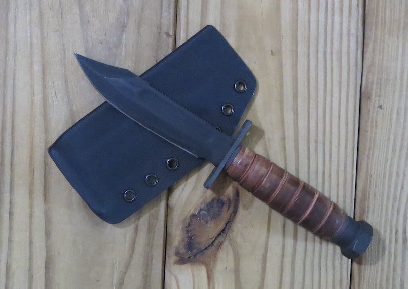 (image for) Ontario Air Force Survival Knife 499 Sheath - Click Image to Close