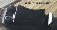 CKC CLIP System - POLYMER Mounting Clip - Black 1.5"