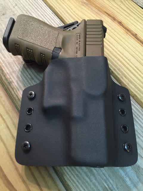 (image for) Quick Ship Custom Holster - OWB Contour High Guard